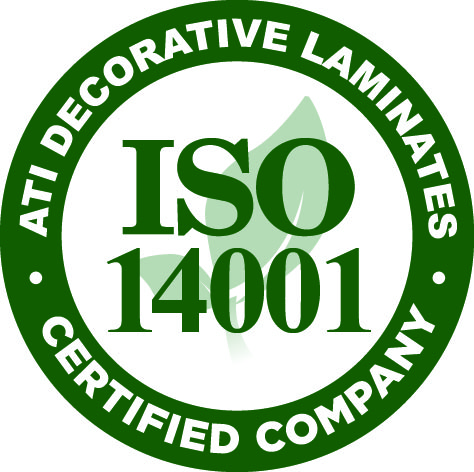 ATI Laminates ISO 14001 Logo