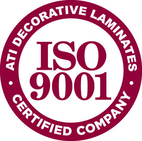 ATI Laminates ISO 9001 Logo