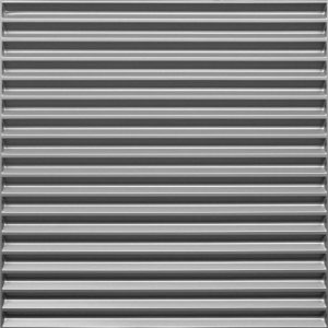 Corrugated 2' x 2' Ceiling Tile