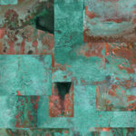 Copper Plates Oxidized 4' x 8' Panels (Fusion, Metallics Collection)