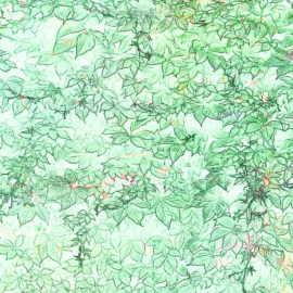 Hedgerow Spring Green 4' x 8' Panels (Fusion, Organics Collection)
