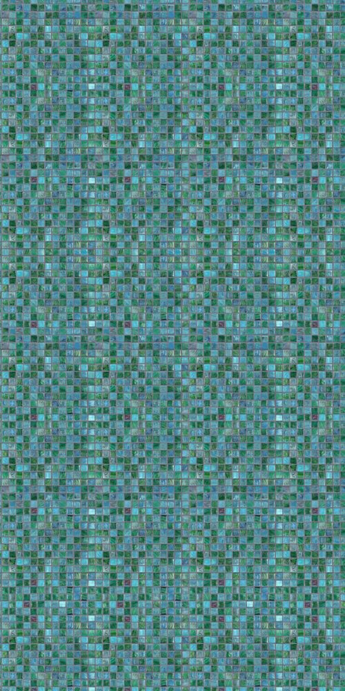 Italian Glass Blue Green 4' x 8' Panels (Fusion, Stone + Tile Collection)