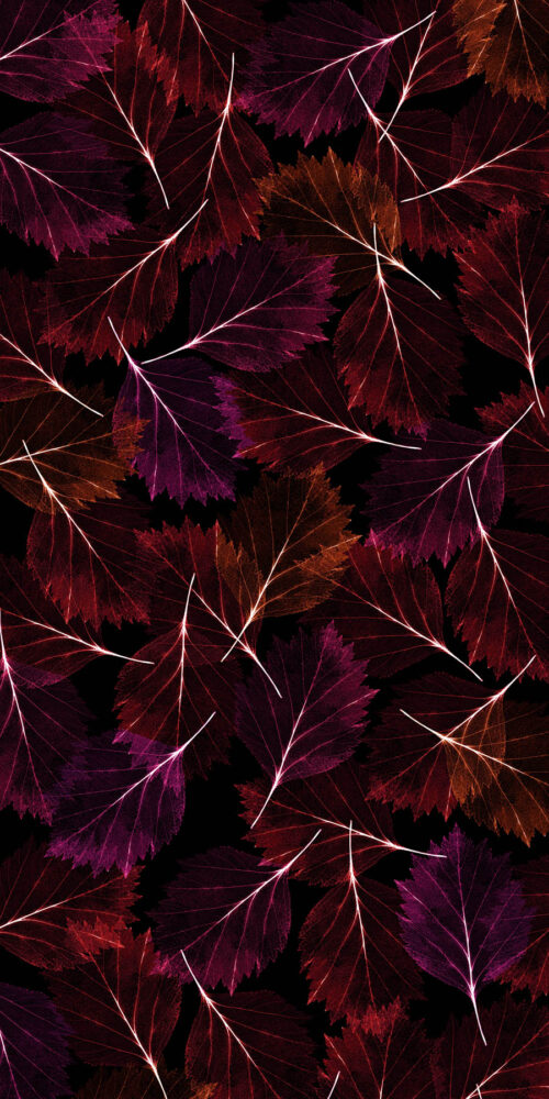 Leaves Modern Inverted 4' x 8' Panels (Fusion, Organics Collection)