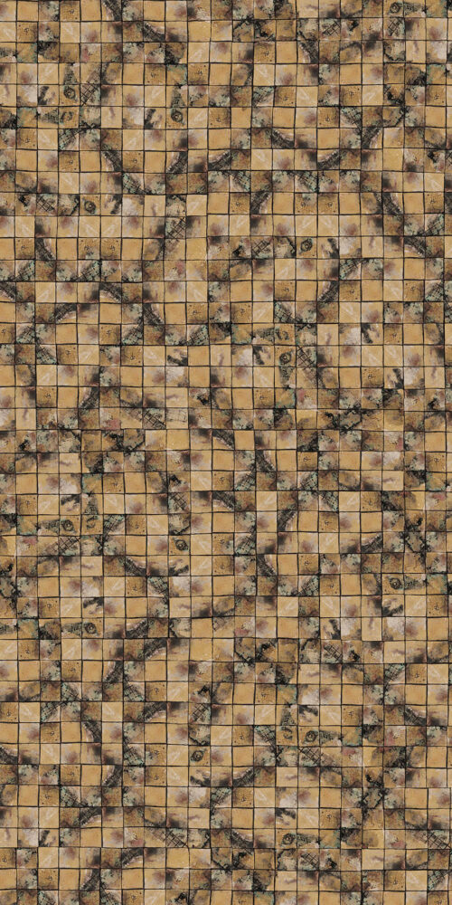 TR2 Golden 2 inch Tiles