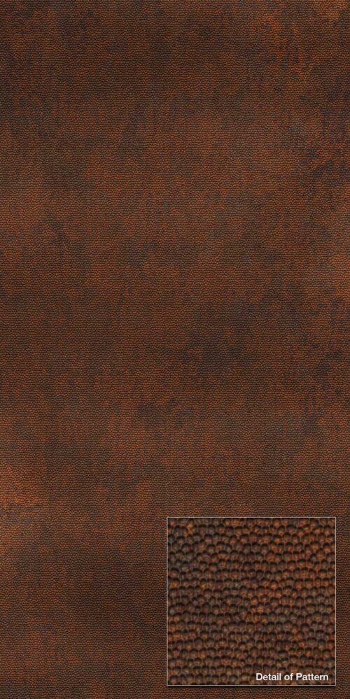 Red Rust Hammered, 4′ x 8′ Panels (Fusion, Metallics Collection)