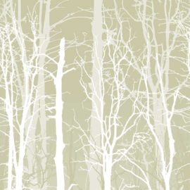 Winter Trees Henna, 4' x 8' Panel (Fusion, Photographic & Illustrated Collection)