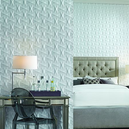 Dimensional wall panels come in a variety of textures and provide an enhanced ambience to your interior space.