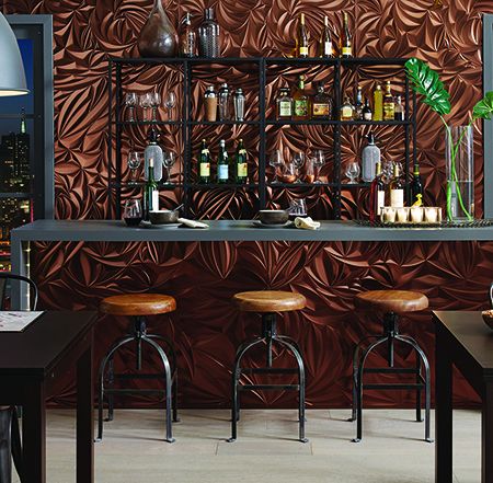 Sculpted wall panels make a statement and will be the talk of your home, office, or commercial space.