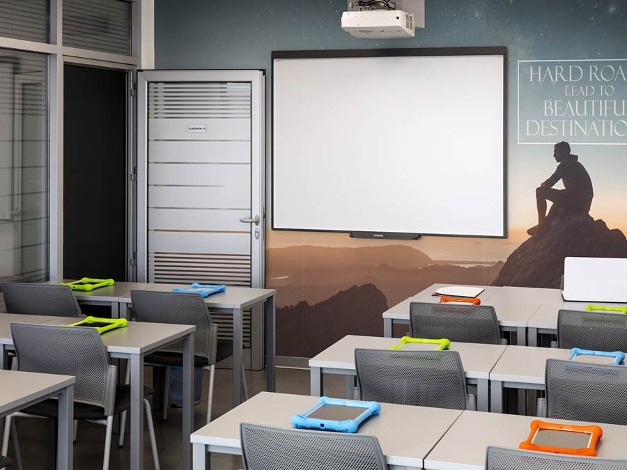 Modern Classroom - Fusion Acoustic Panels