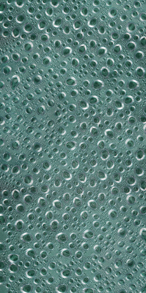 Hydrodynamics, Fusion Abstract Collection. Beautiful droplets in aqua