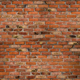 Brick Wall Red Weathered
