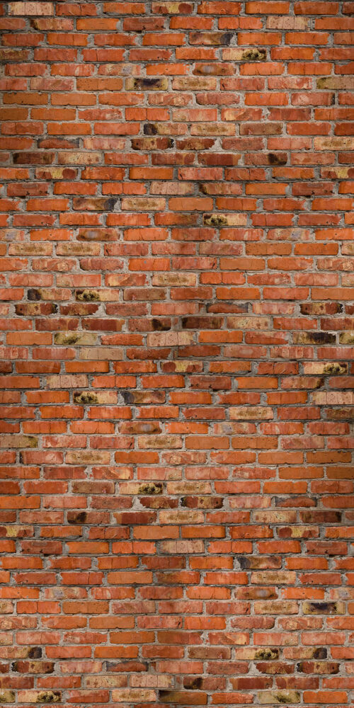 Brick Wall Red Weathered
