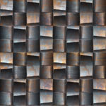 Cubism Rusted Steel, Fusion Metallics Collection
