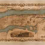New York Map, 18' x 8' Mural