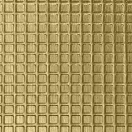 BRUSHED BRASS SQUARE T_251 SQT NuMetal