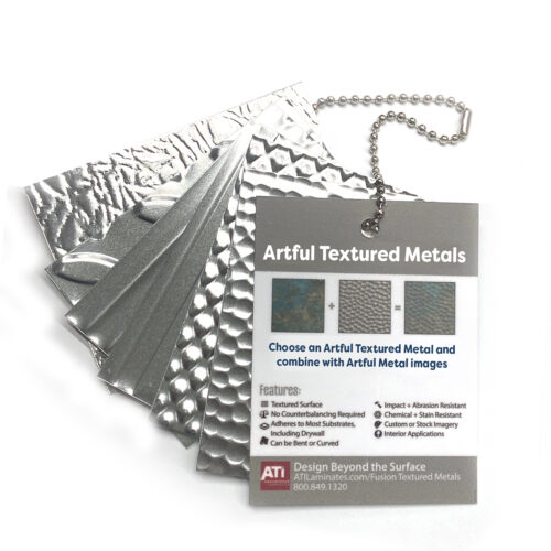 An Artful Textured Metals Sample Chain (051.001)