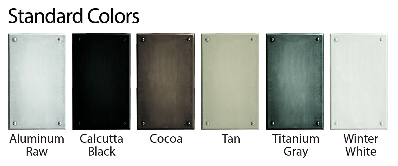 FUSION SCREENS FINISHES