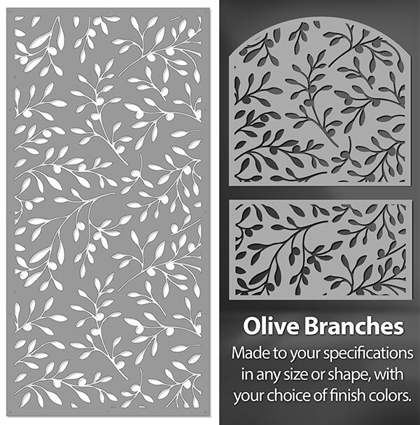 Olive Branches, Fusion Screens Olive Branches, Fusion Screens