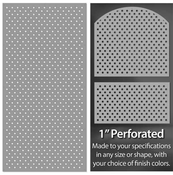 1 in PERFORATED