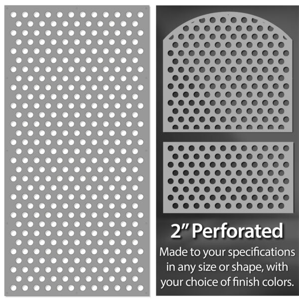 2 INCH PERFORATED